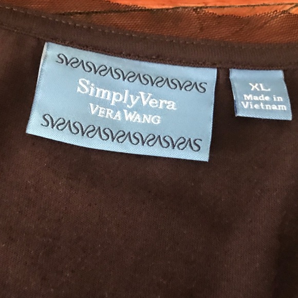 Sleeveless Dark Purple Sequin Vera Wang Dress - Picture 7 of 10